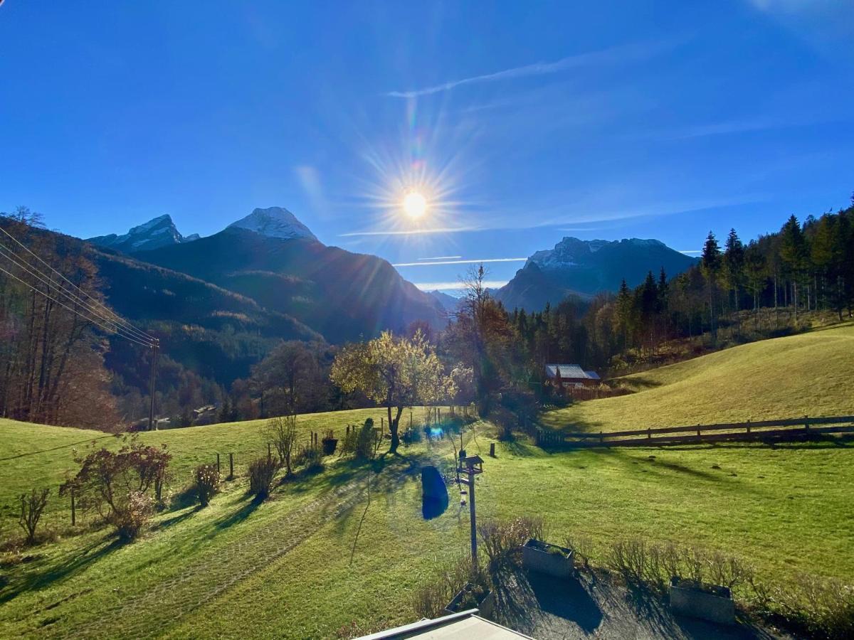 Berghof Punzenlehen - Nahe Koenigssee Bischofswiesen Eksteriør bilde